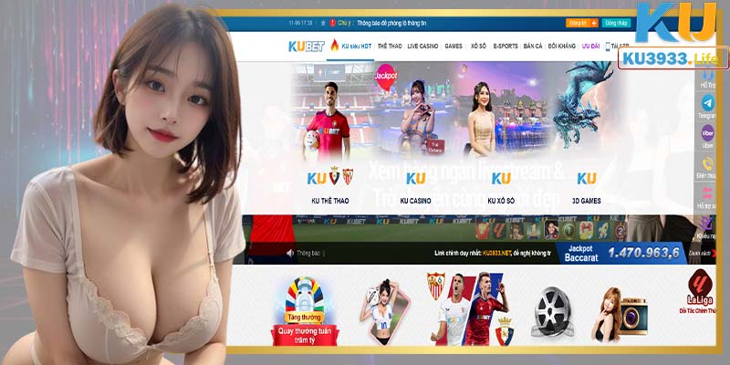 Những sản phẩm giải trí hấp dẫn tại Kubet3933