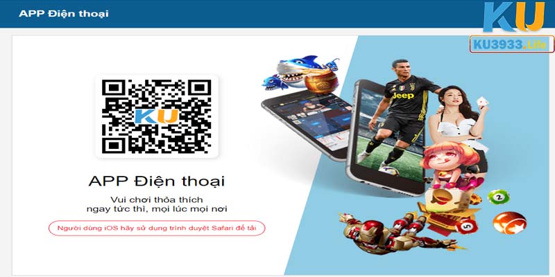 Tải app Ku3933 một cách đơn giản nhất trên các thiết bị di động